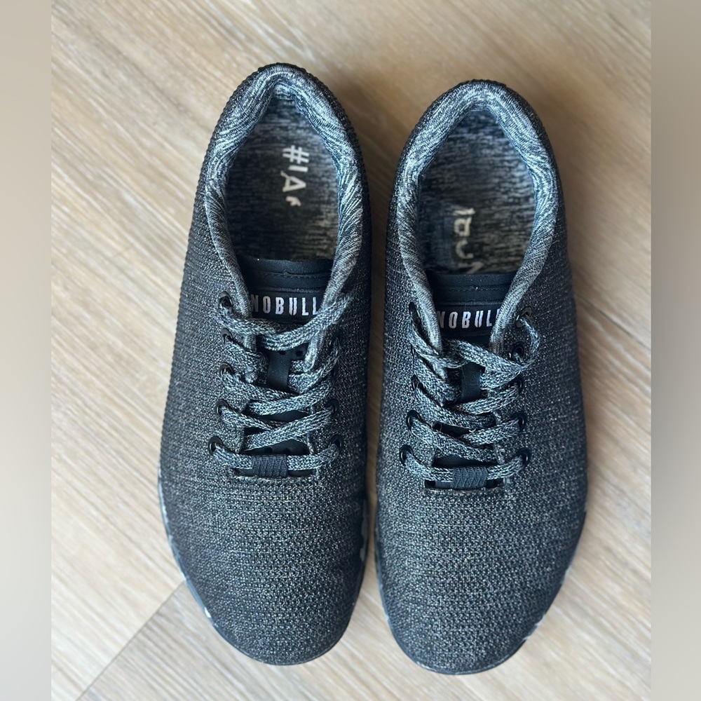 NOBULL Charcoal Women’s Knit Sneakers - Picture 5 of 9